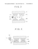 STRUCTURE OF FIBER-REINFORCED COMPOSITE MATERIAL-MADE COMPONENT PART, AND     PRODUCTION METHOD FOR THE COMPONENT PART diagram and image