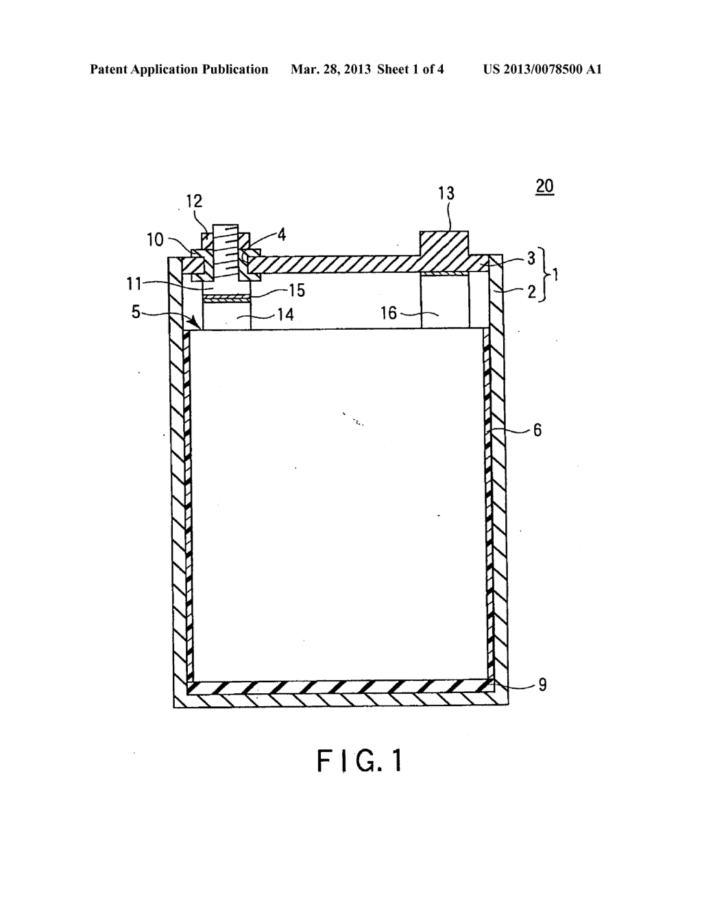 NON-AQUEOUS ELECTROLYTE SECONDARY BATTERY AND COMBINED BATTERY - diagram, schematic, and image 02