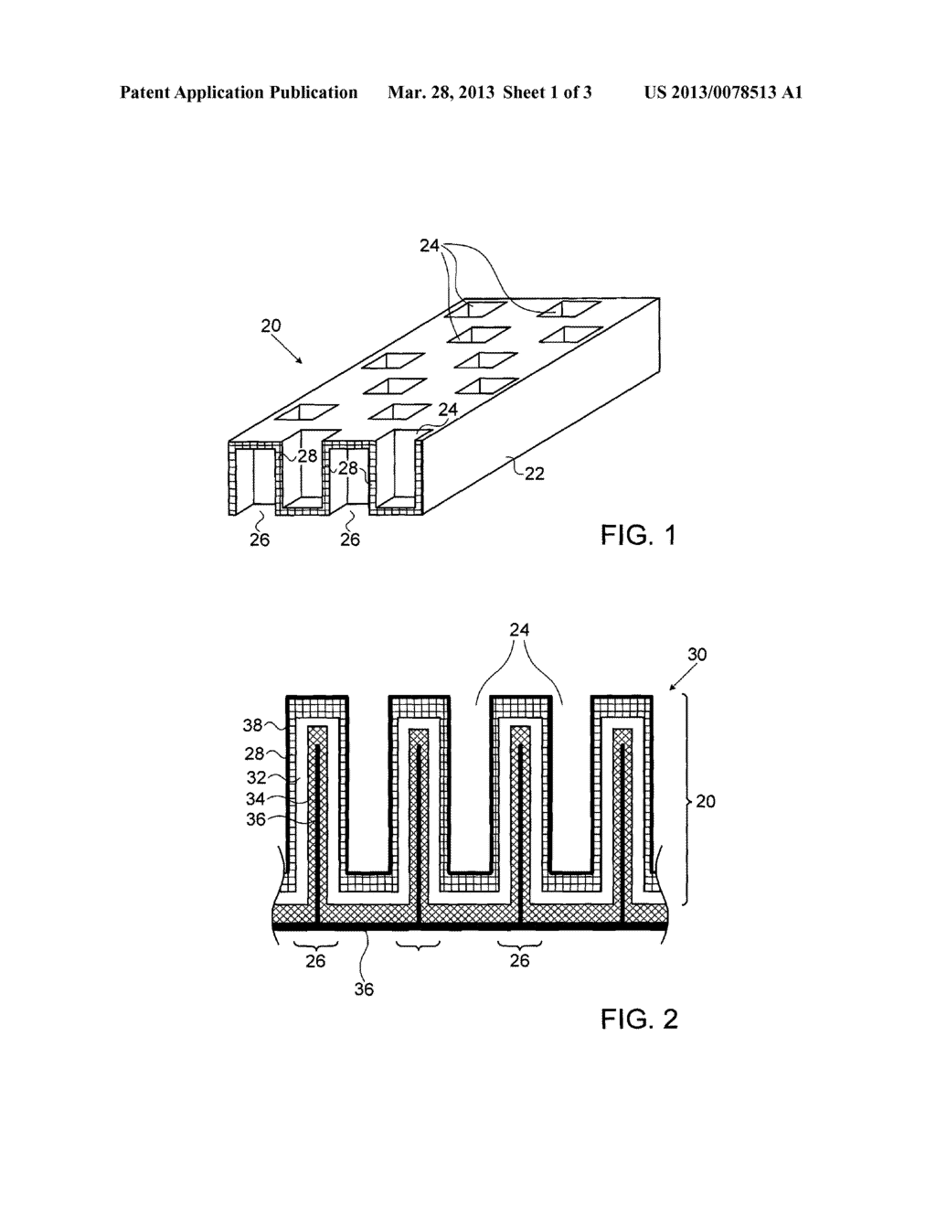 THREE-DIMENSIONAL MICROBATTERY HAVING A POROUS SILICON ANODE - diagram, schematic, and image 02