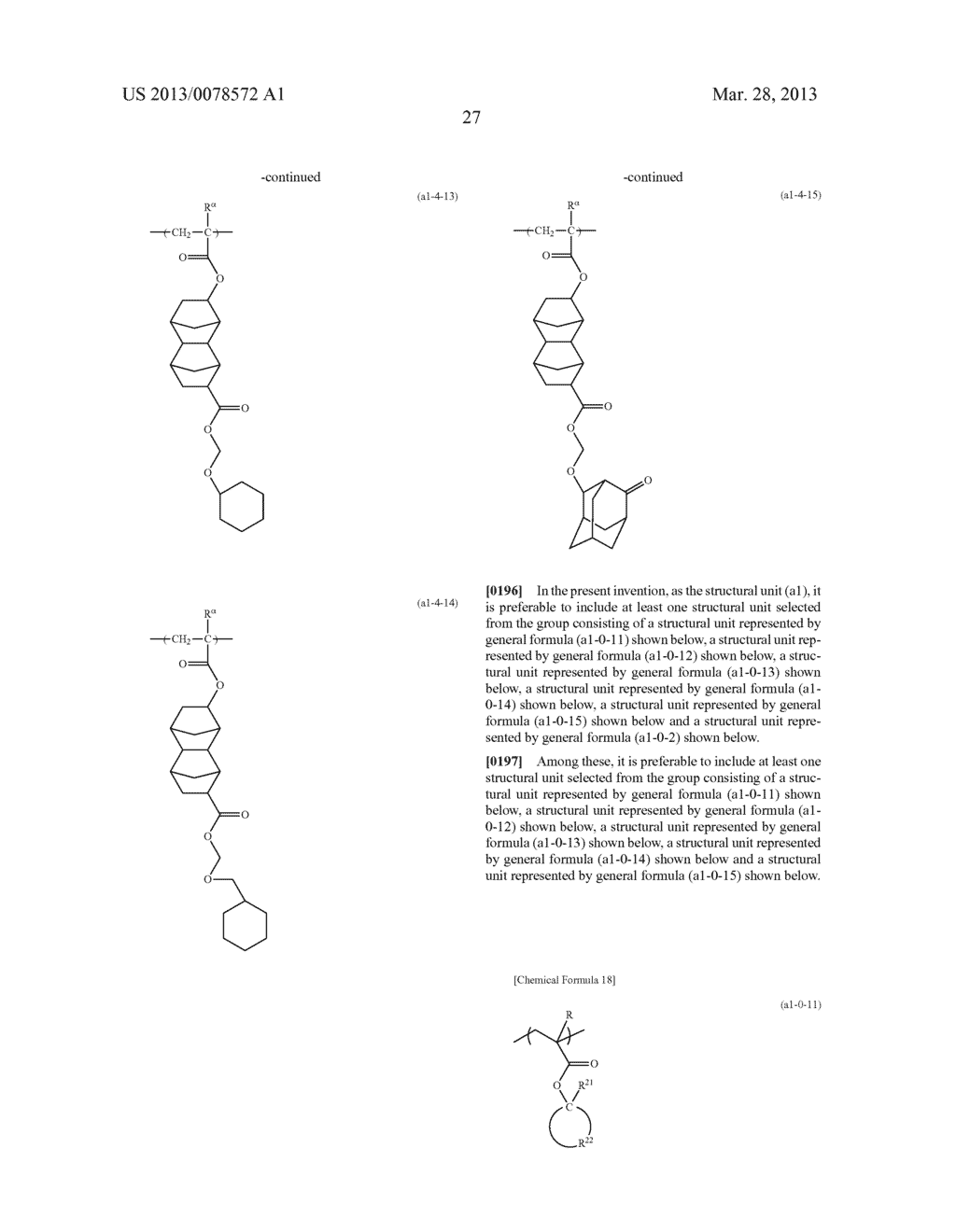 RESIST COMPOSITION AND METHOD OF FORMING RESIST PATTERN - diagram, schematic, and image 30