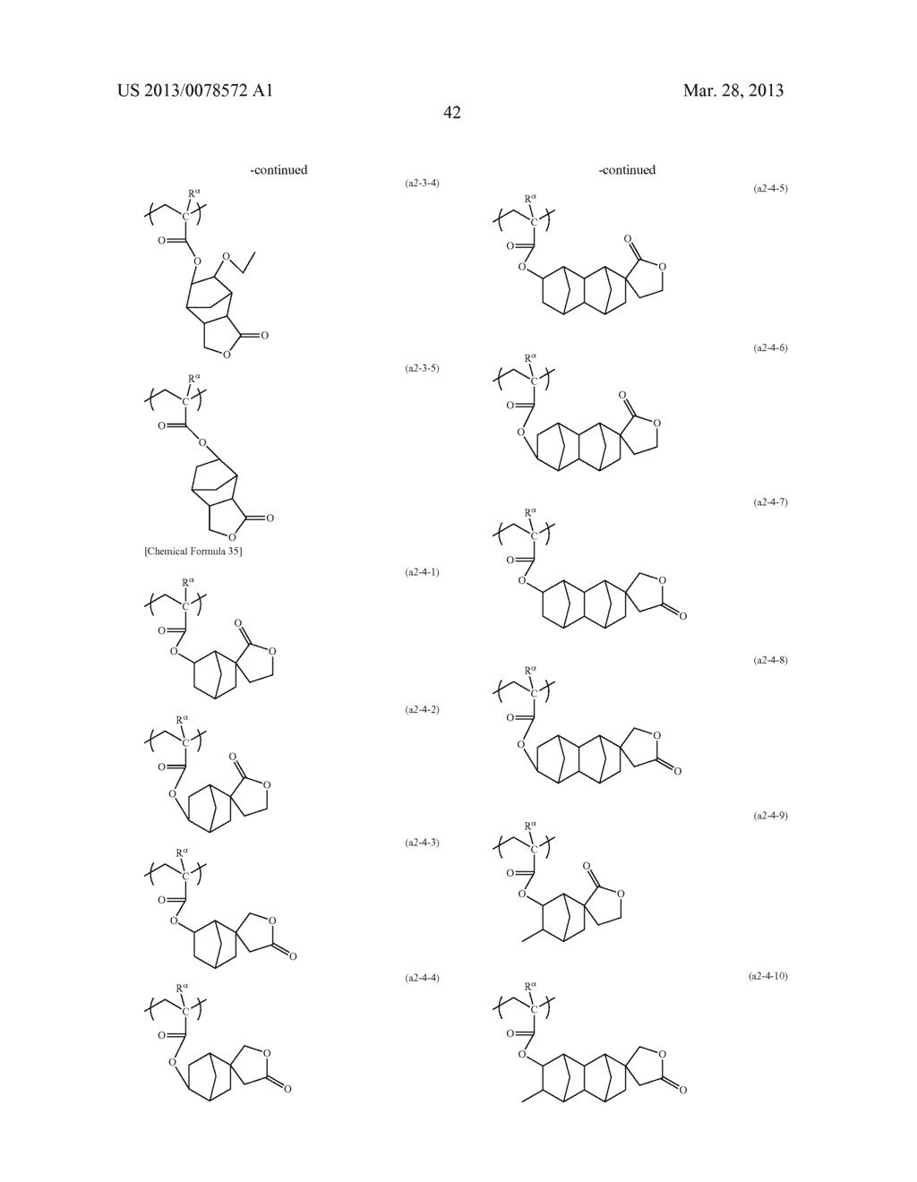 RESIST COMPOSITION AND METHOD OF FORMING RESIST PATTERN - diagram, schematic, and image 45