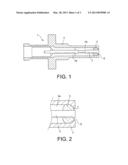 METHOD FOR DETERMINING A ZONE WHERE A COMBUSTION CHAMBER IGNITION PLUG IS     TO BE POSITIONED, AND ASSOCIATED COMBUSTION CHAMBER diagram and image