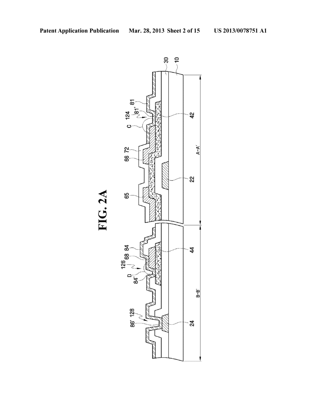 DISPLAY SUBSTRATE AND METHOD OF FABRICATING THE SAME - diagram, schematic, and image 03