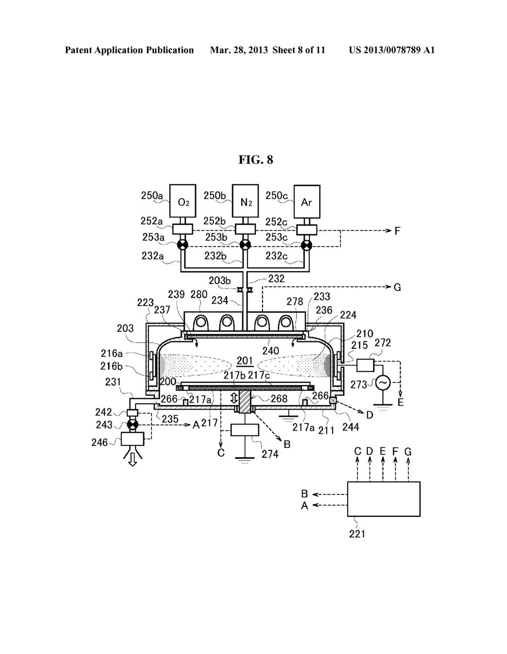 Substrate Processing Apparatus, Method of Manufacturing Semiconductor     Device and Non-Transitory Computer-Readable Recording Medium - diagram, schematic, and image 09