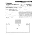 METHOD FOR DEPOSITING A GATE OXIDE AND A GATE ELECTRODE SELECTIVELY diagram and image