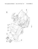 LAUNCHER DEVICE FOR LAUNCHING A SERIES OF ITEMS INTO A SPIN diagram and image