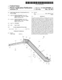 DISCHARGE DEVICE IN THE SHAPE OF AN ESCALATOR diagram and image