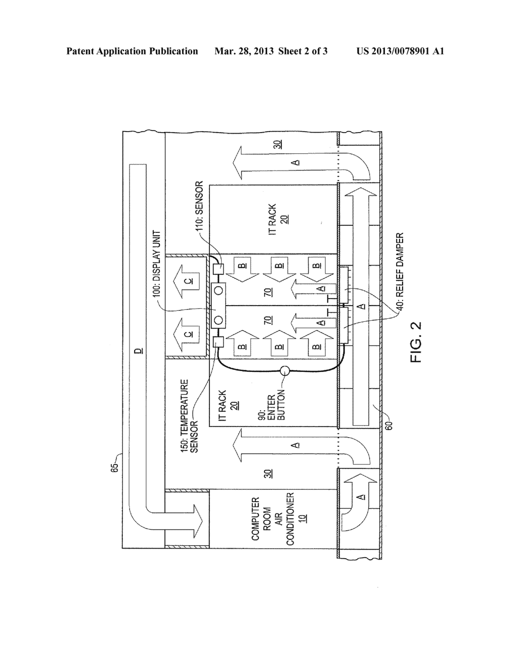 COOLING SYSTEMS AND METHODS FOR DATA CENTERS - diagram, schematic, and image 03