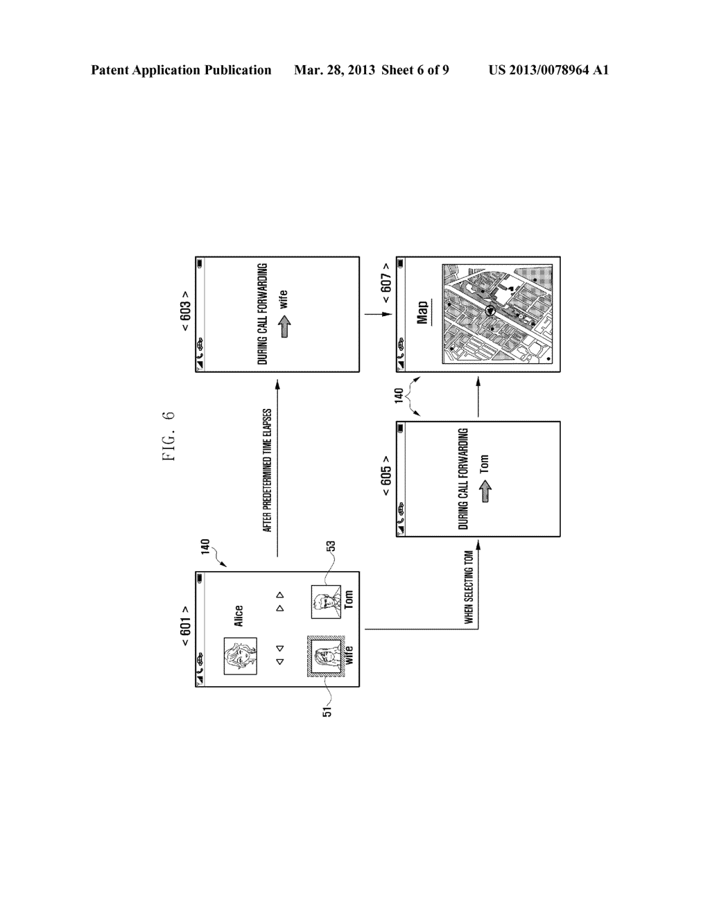 METHOD OF FORWARDING COMMUNICATION SERVICE BASED ON VEHICLE AND SYSTEM     THEREOF, AND TERMINAL SUPPORTING THE SAME - diagram, schematic, and image 07