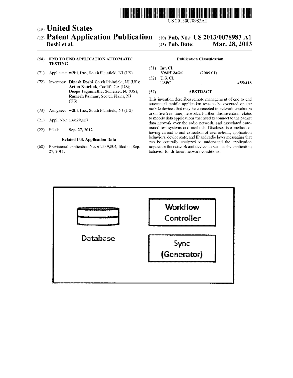 End to end application automatic testing - diagram, schematic, and image 01