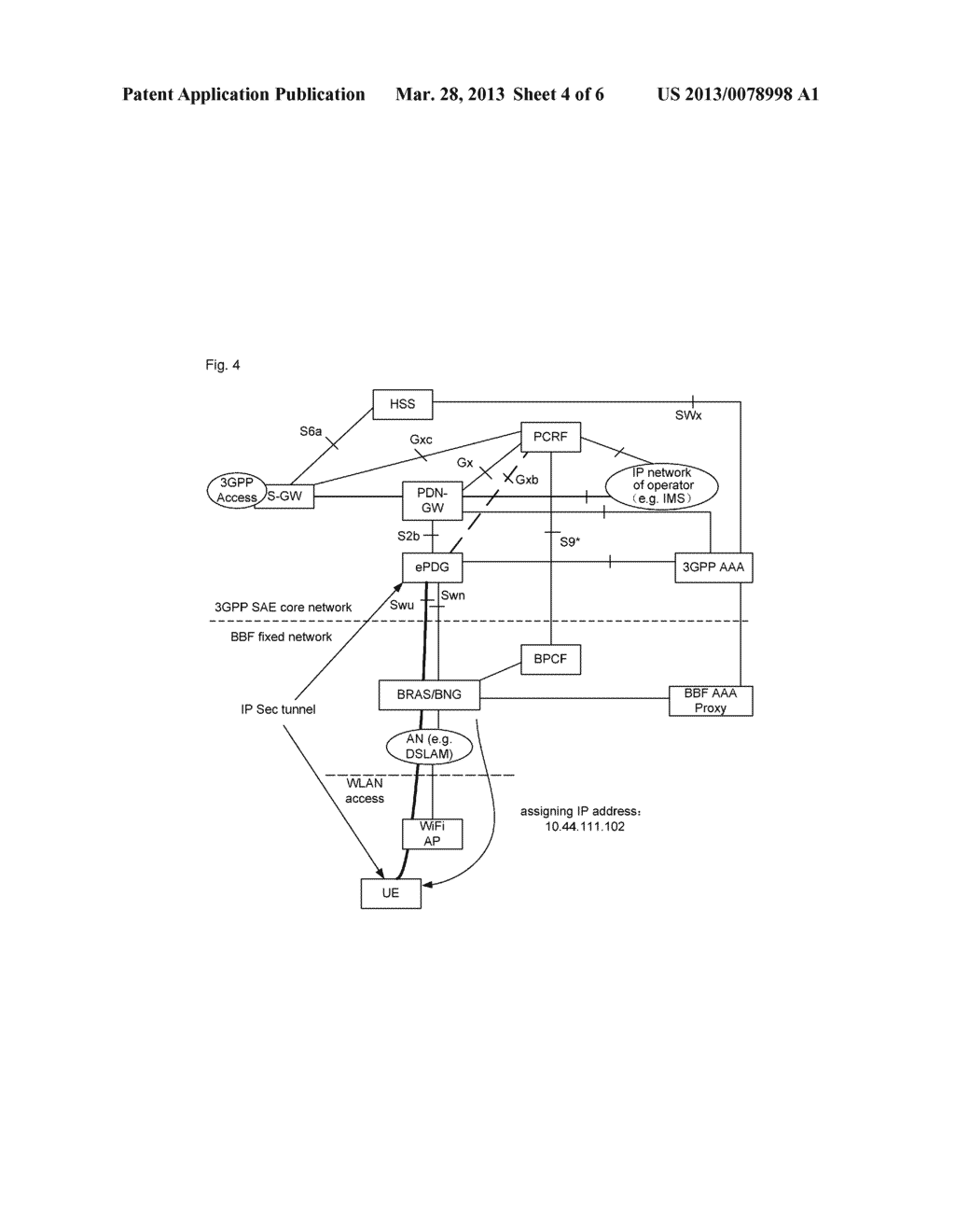 Method and system for reporting fixed network access information - diagram, schematic, and image 05