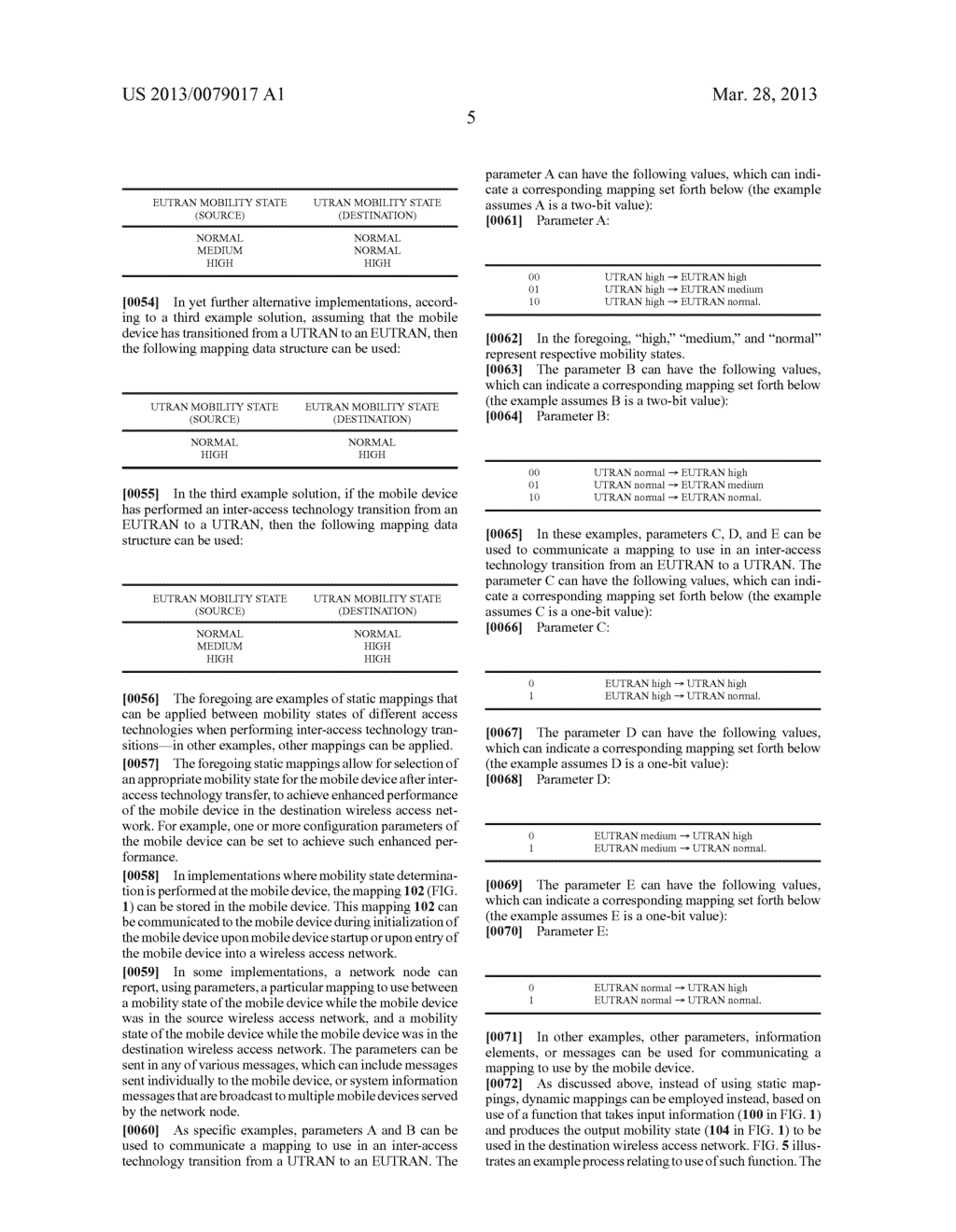 PROVIDING A MOBILITY STATE FOR A MOBILE DEVICE - diagram, schematic, and image 12