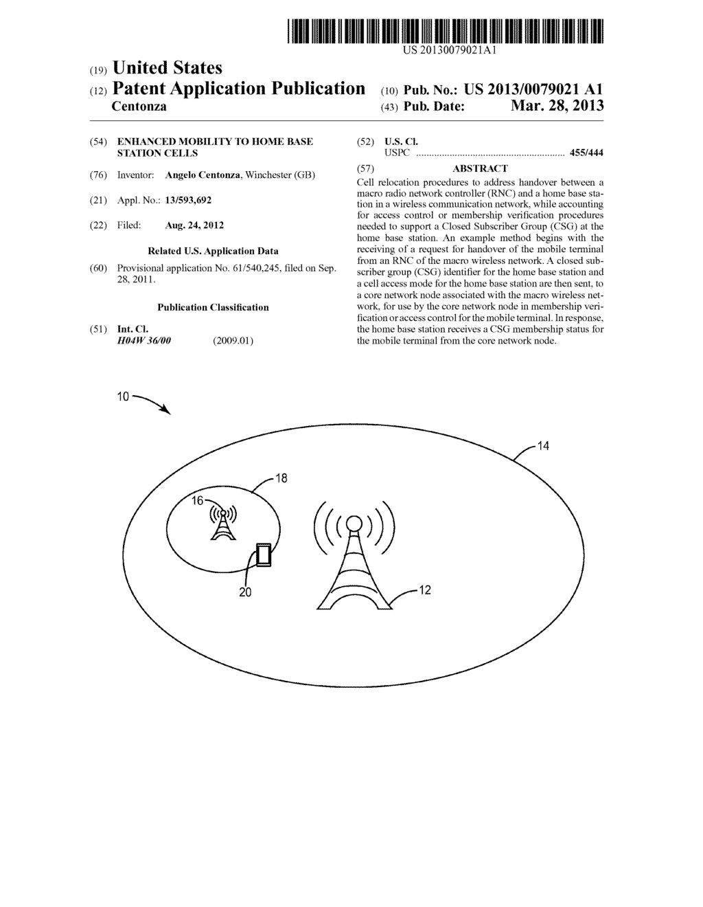 Enhanced Mobility to Home Base Station Cells - diagram, schematic, and image 01