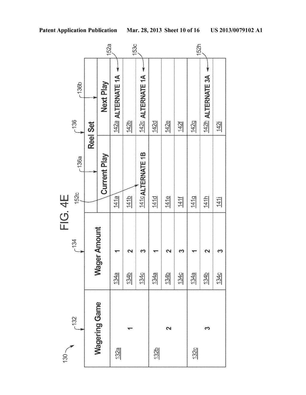 GAMING SYSTEM AND METHOD PROVIDING A USER DEVICE THAT RECEIVES AND STORES     A REEL SET FOR AN INITIAL GAME PLAY AND REEL SETS FOR SUBSEQUENT GAME     PLAYS - diagram, schematic, and image 11