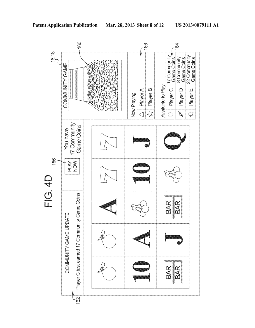 GAMING SYSTEM, GAMING DEVICE AND METHOD FOR PROVIDING A MULTIPLE PLAYER,     MULTIPLE GAME BONUSING ENVIRONMENT - diagram, schematic, and image 09