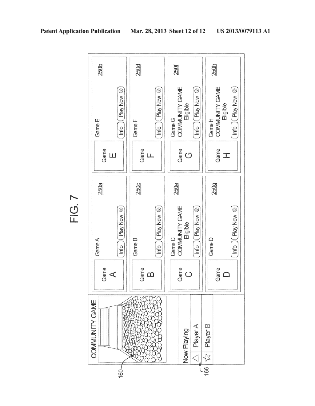 GAMING SYSTEM, GAMING DEVICE AND METHOD FOR PROVIDING A MULTIPLE PLAYER,     MULTIPLE GAME BONUSING ENVIRONMENT - diagram, schematic, and image 13