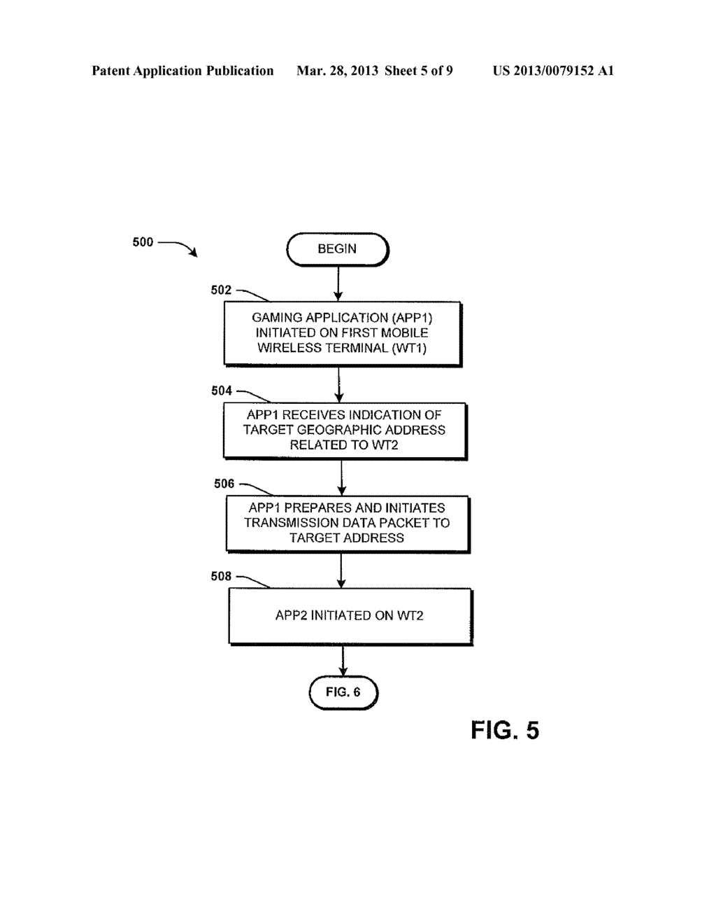 LOCATION-BASED MOBILE GAMING APPLICATION AND METHOD FOR IMPLEMENTING THE     SAME USING A SCALABLE TIERED GEOCAST PROTOCOL - diagram, schematic, and image 06