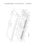 Microfluidic dialysis device diagram and image