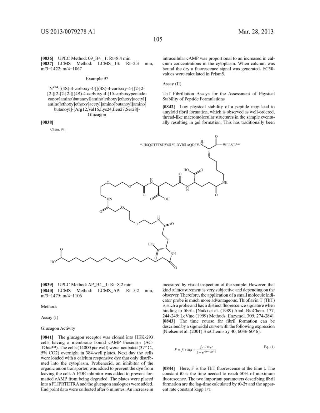 Novel Glucagon Analogues - diagram, schematic, and image 107