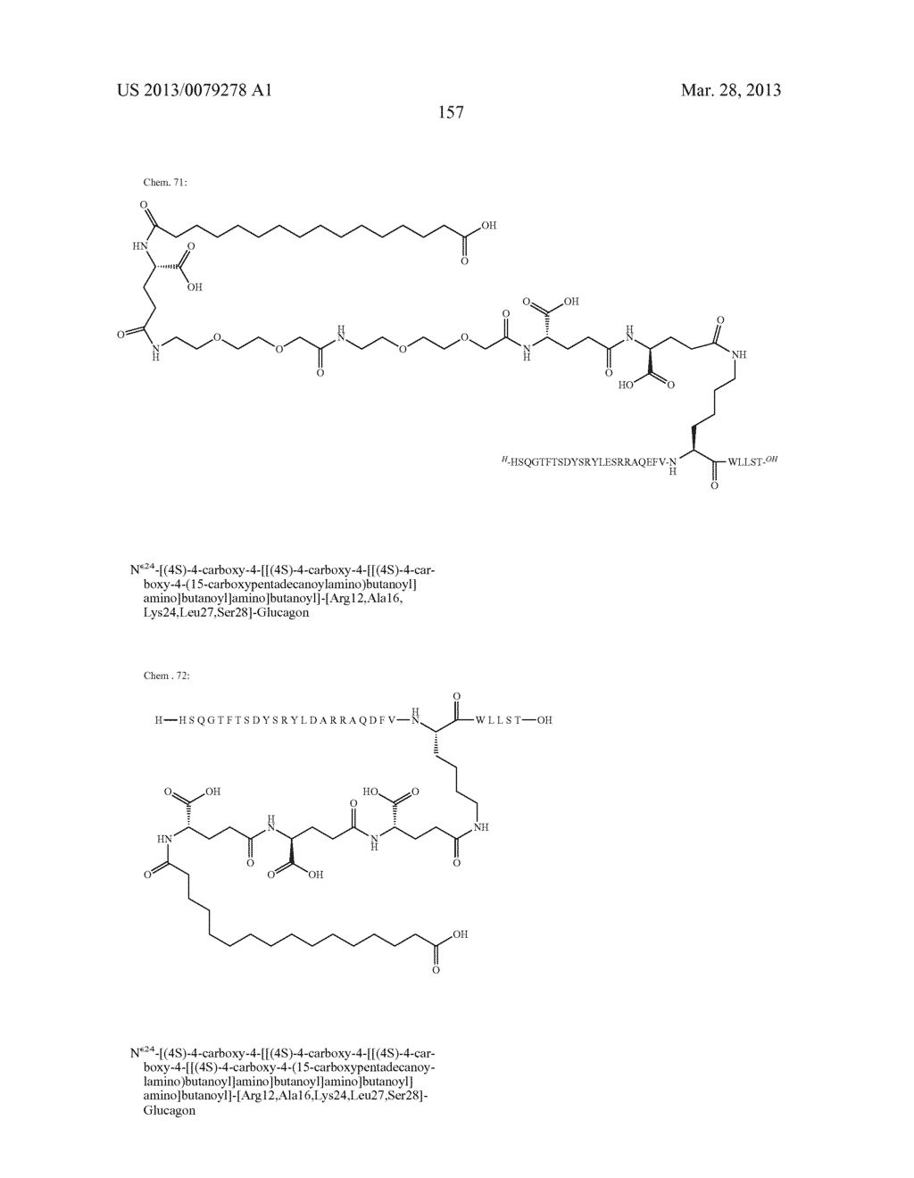 Novel Glucagon Analogues - diagram, schematic, and image 159