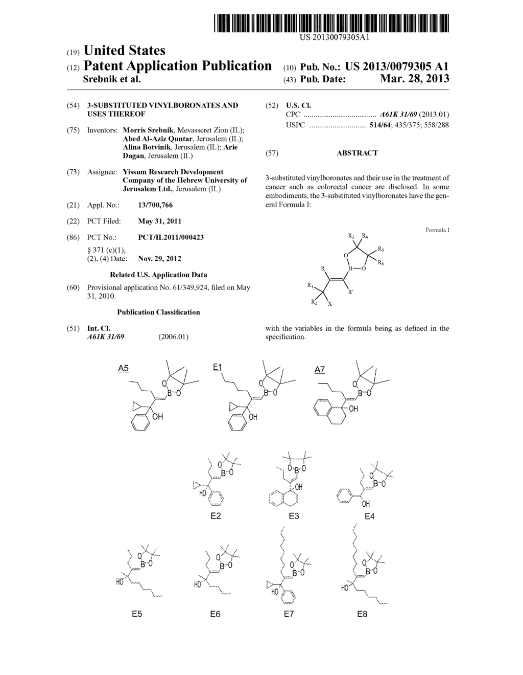 3-SUBSTITUTED VINYLBORONATES AND USES THEREOF - diagram, schematic, and image 01