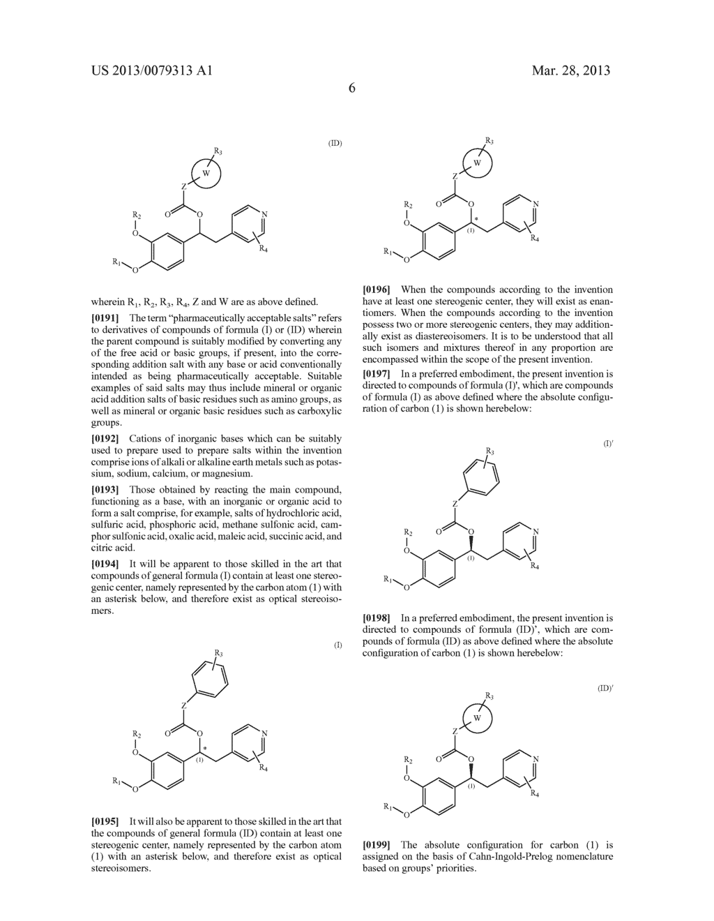 DERIVATIVES OF 1-PHENYL-2-PYRIDINYL ALKYL ALCOHOLS AS PHOSPHODIESTERASE     INHIBITORS - diagram, schematic, and image 07