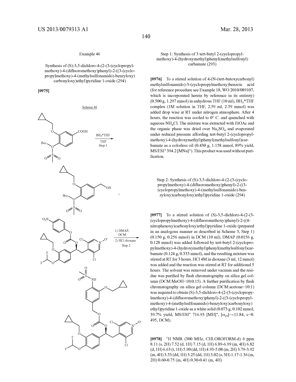 DERIVATIVES OF 1-PHENYL-2-PYRIDINYL ALKYL ALCOHOLS AS PHOSPHODIESTERASE     INHIBITORS - diagram, schematic, and image 141