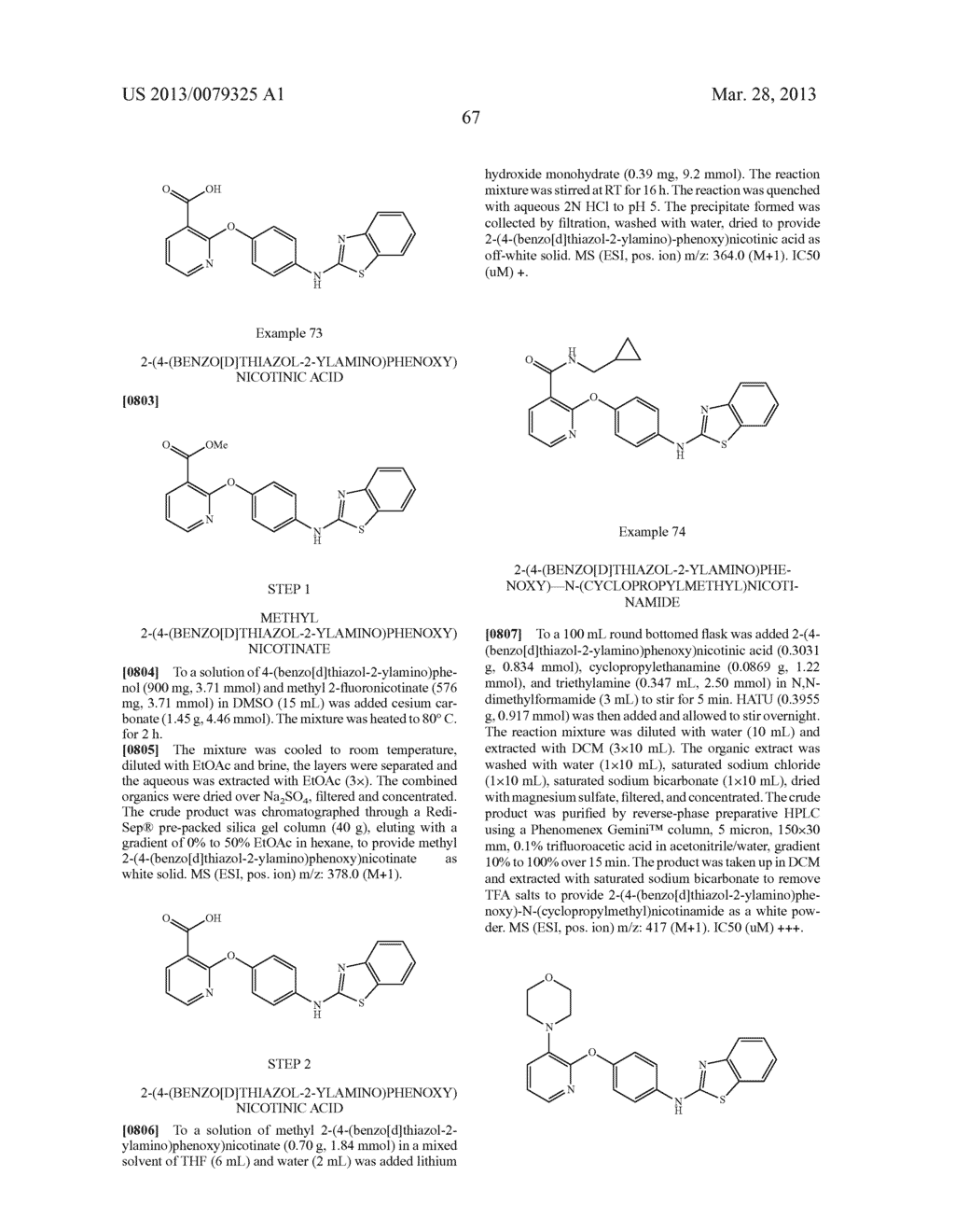 PYRIDINE AND PYRIMIDINE DERIVATIVES AS PHOSPHODIESTERASE 10 INHIBITORS - diagram, schematic, and image 68
