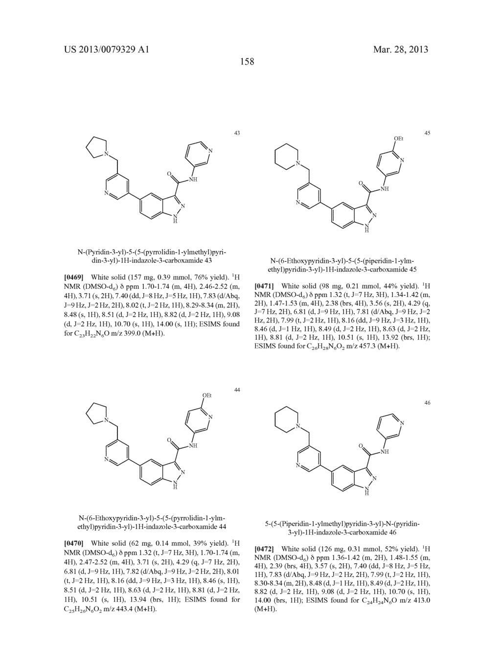 INDAZOLE-3-CARBOXAMIDES AND THEIR USE AS WNT/Beta-CATENIN SIGNALING     PATHWAY INHIBITORS - diagram, schematic, and image 159