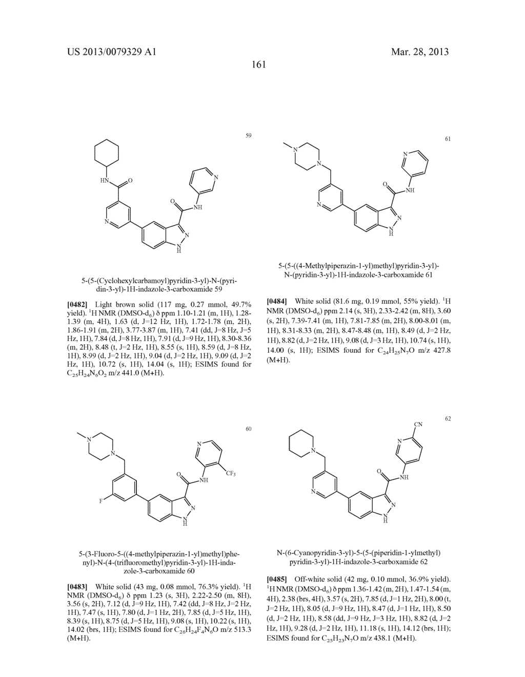 INDAZOLE-3-CARBOXAMIDES AND THEIR USE AS WNT/Beta-CATENIN SIGNALING     PATHWAY INHIBITORS - diagram, schematic, and image 162