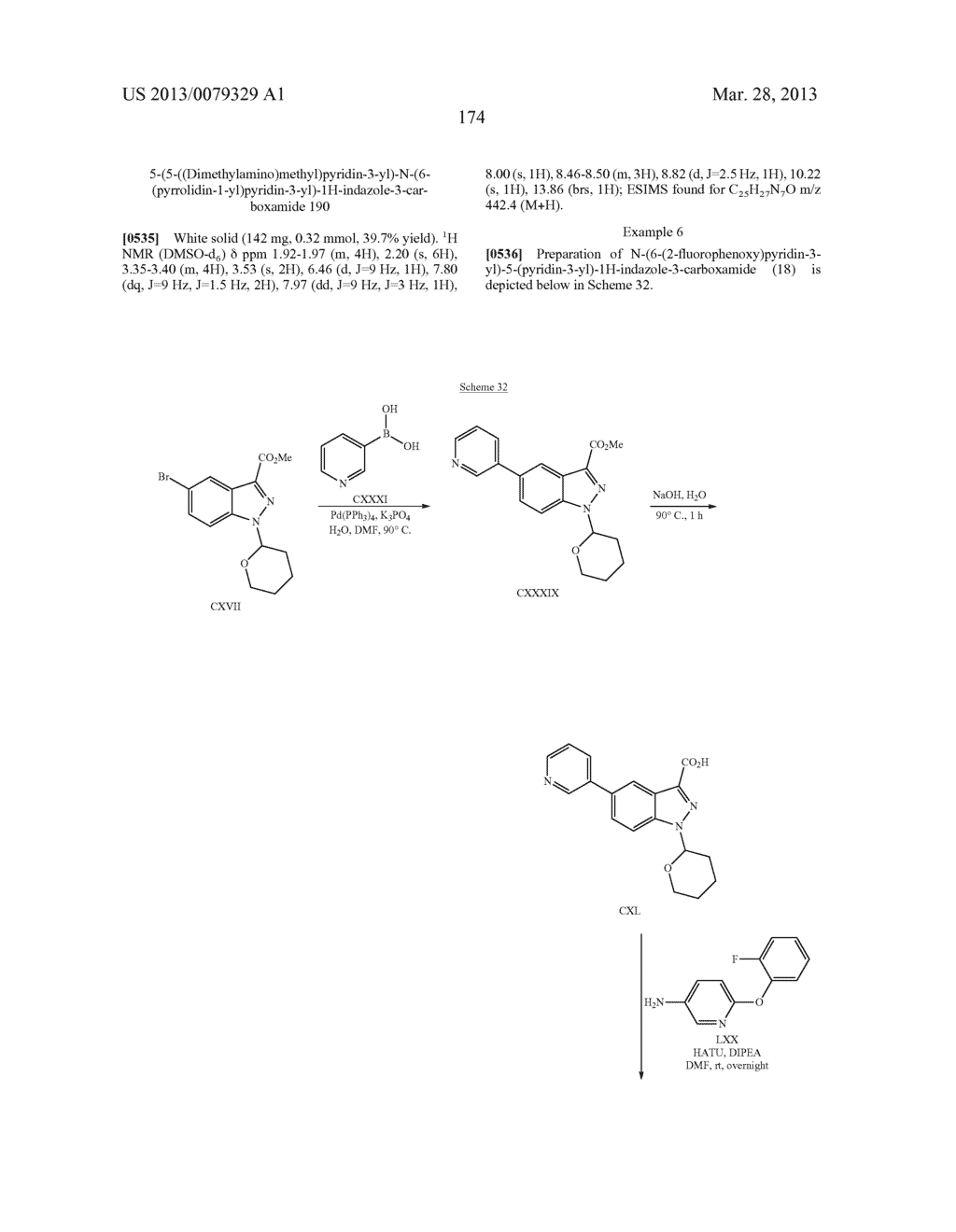 INDAZOLE-3-CARBOXAMIDES AND THEIR USE AS WNT/Beta-CATENIN SIGNALING     PATHWAY INHIBITORS - diagram, schematic, and image 175