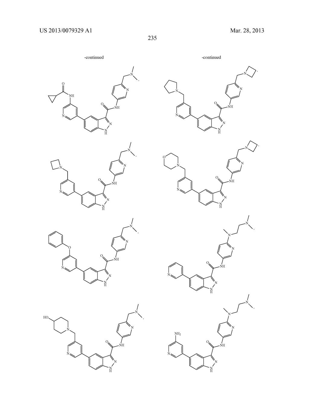 INDAZOLE-3-CARBOXAMIDES AND THEIR USE AS WNT/Beta-CATENIN SIGNALING     PATHWAY INHIBITORS - diagram, schematic, and image 236