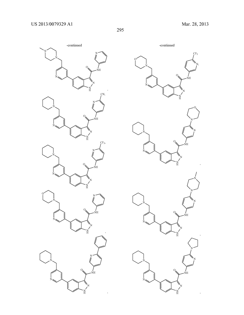 INDAZOLE-3-CARBOXAMIDES AND THEIR USE AS WNT/Beta-CATENIN SIGNALING     PATHWAY INHIBITORS - diagram, schematic, and image 296