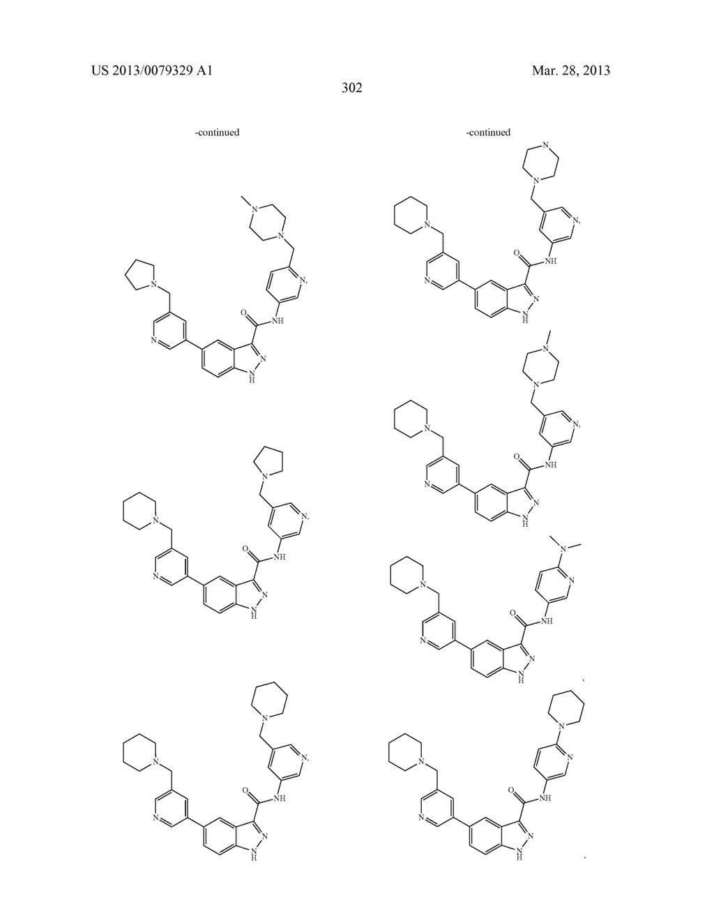 INDAZOLE-3-CARBOXAMIDES AND THEIR USE AS WNT/Beta-CATENIN SIGNALING     PATHWAY INHIBITORS - diagram, schematic, and image 303