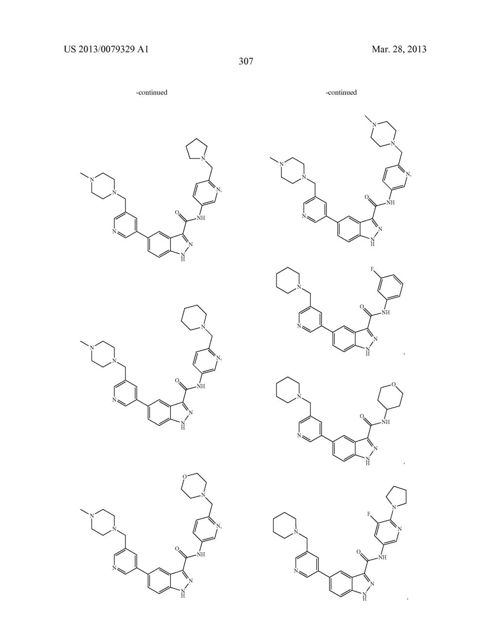 INDAZOLE-3-CARBOXAMIDES AND THEIR USE AS WNT/Beta-CATENIN SIGNALING     PATHWAY INHIBITORS - diagram, schematic, and image 308