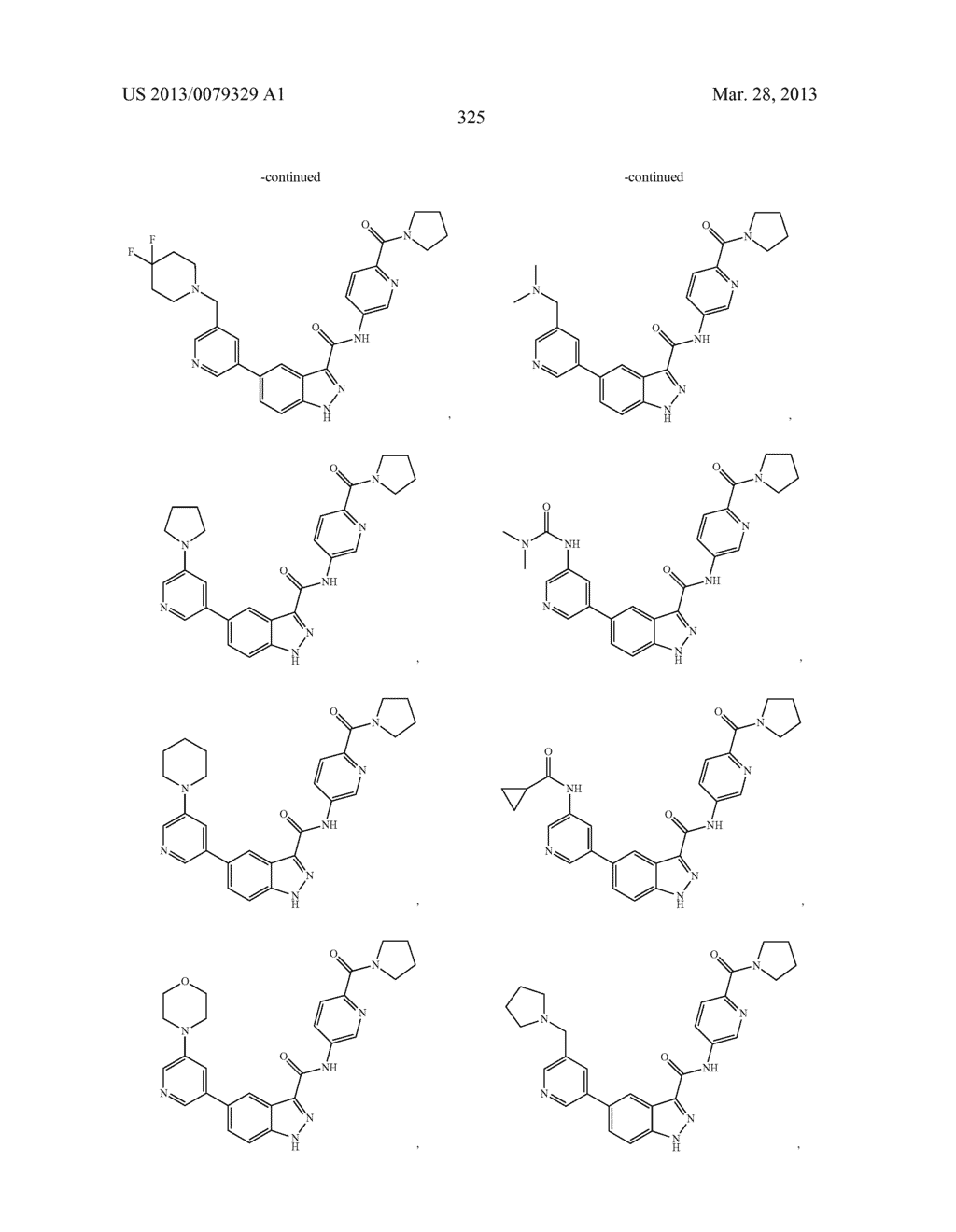 INDAZOLE-3-CARBOXAMIDES AND THEIR USE AS WNT/Beta-CATENIN SIGNALING     PATHWAY INHIBITORS - diagram, schematic, and image 326