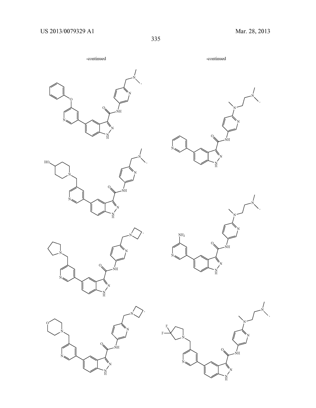 INDAZOLE-3-CARBOXAMIDES AND THEIR USE AS WNT/Beta-CATENIN SIGNALING     PATHWAY INHIBITORS - diagram, schematic, and image 336