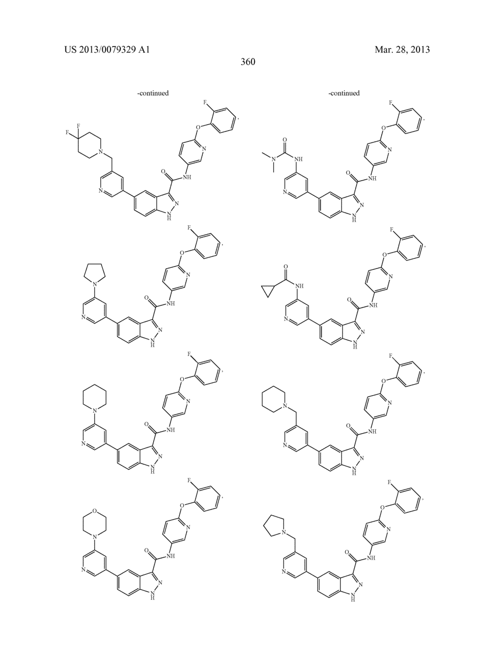 INDAZOLE-3-CARBOXAMIDES AND THEIR USE AS WNT/Beta-CATENIN SIGNALING     PATHWAY INHIBITORS - diagram, schematic, and image 361