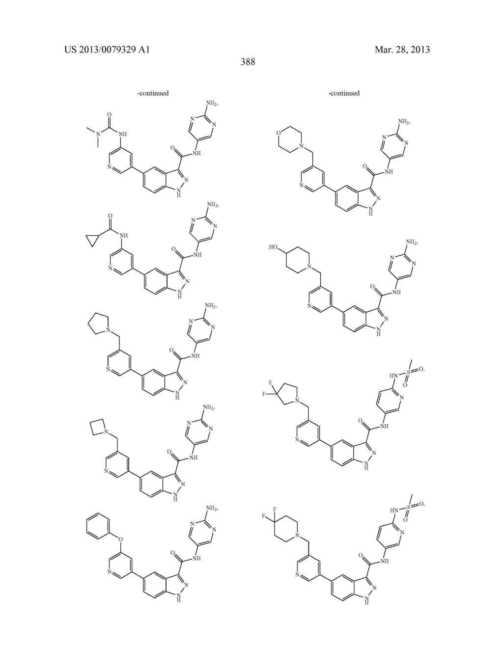 INDAZOLE-3-CARBOXAMIDES AND THEIR USE AS WNT/Beta-CATENIN SIGNALING     PATHWAY INHIBITORS - diagram, schematic, and image 389