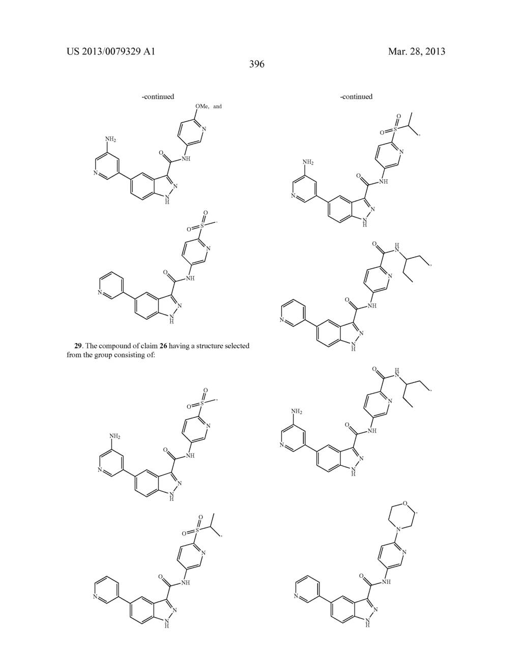 INDAZOLE-3-CARBOXAMIDES AND THEIR USE AS WNT/Beta-CATENIN SIGNALING     PATHWAY INHIBITORS - diagram, schematic, and image 397