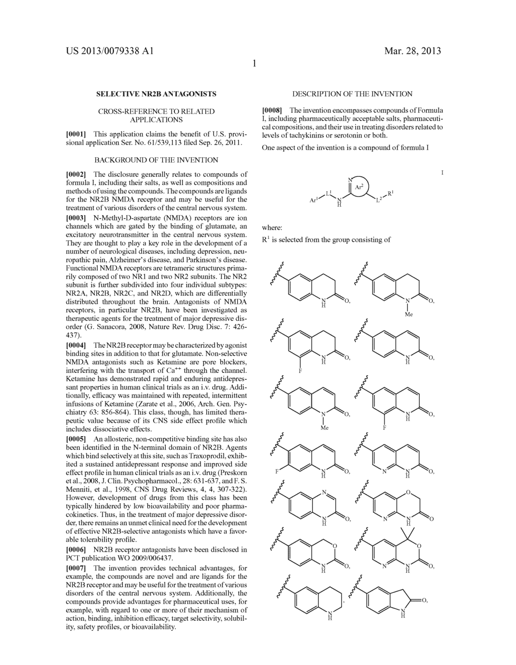 Selective NR2B Antagonists - diagram, schematic, and image 02