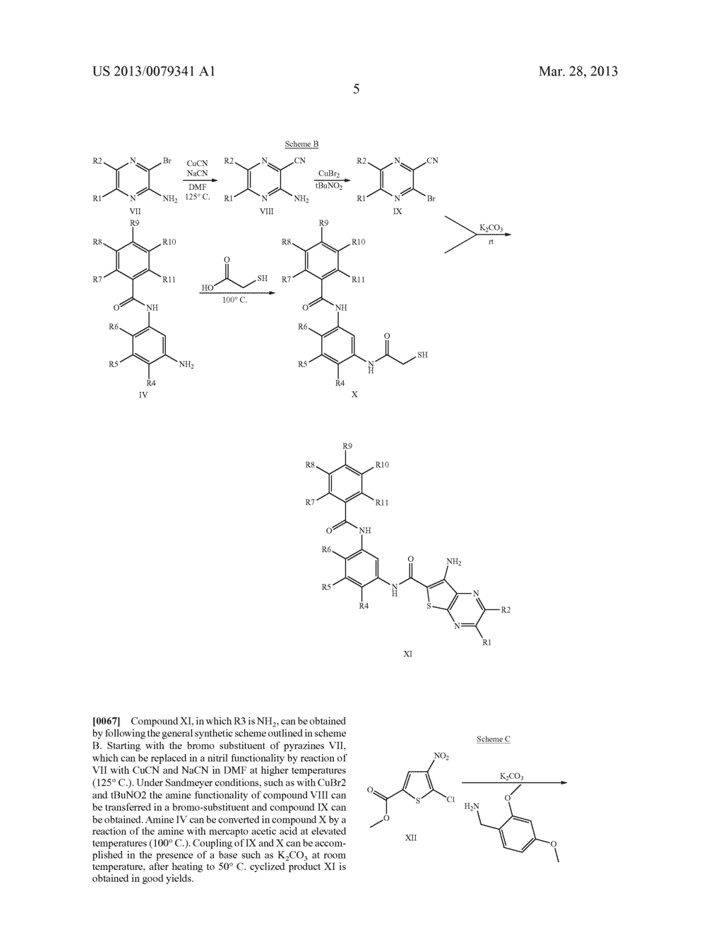 THIENO (2, 3B) PYRAZINE COMPOUNDS AS B-RAF INHIBITORS - diagram, schematic, and image 06