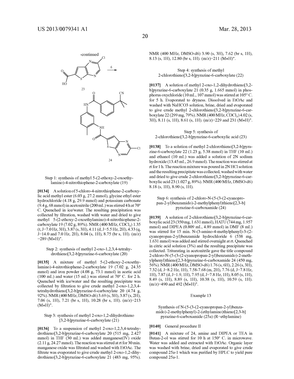 THIENO (2, 3B) PYRAZINE COMPOUNDS AS B-RAF INHIBITORS - diagram, schematic, and image 21