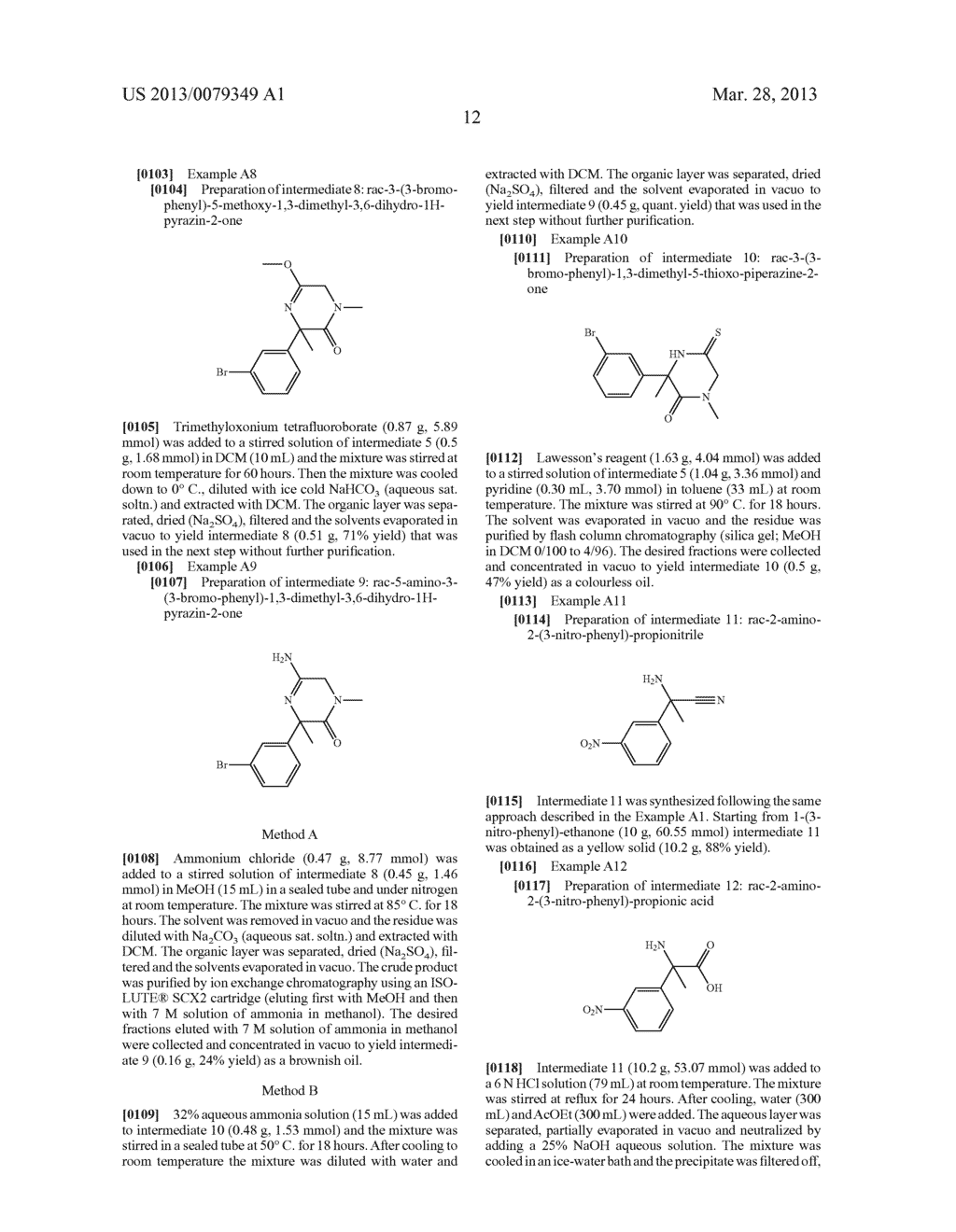 5-AMINO-3,6-DIHYDRO-1H-PYRAZIN-2-ONE DERIVATIVES USEFUL AS INHIBITORS OF     BETA-SECRETASE (BACE) - diagram, schematic, and image 13