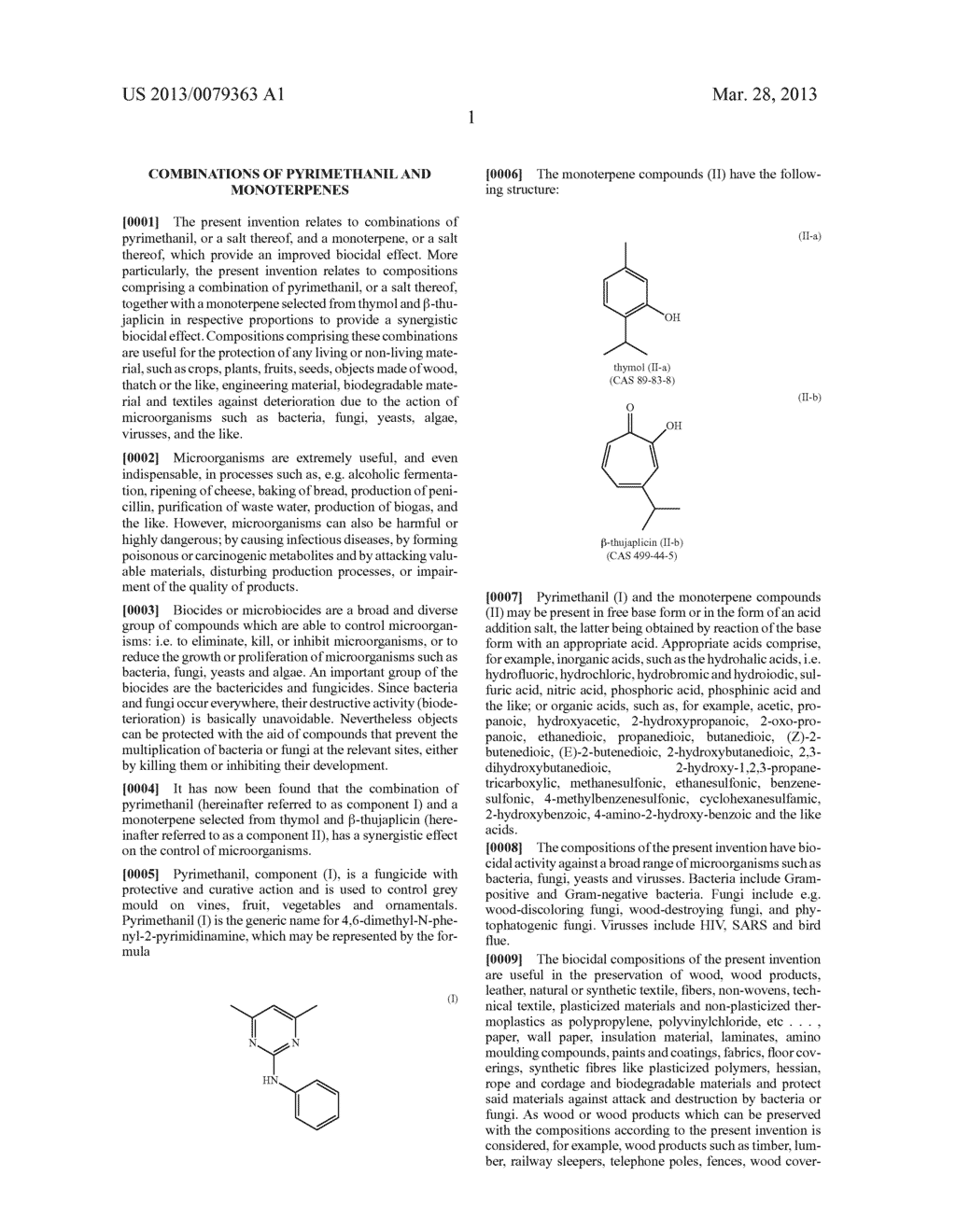 COMBINATIONS OF PYRIMETHANIL AND MONOTERPENES - diagram, schematic, and image 02