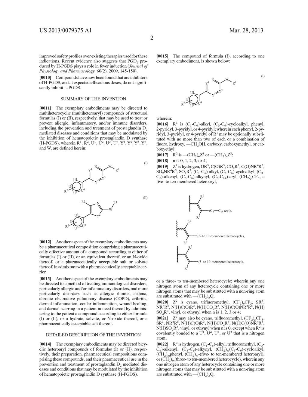 MULTIHETEROARYL COMPOUNDS AS INHIBITORS OF H-PGDS AND THEIR USE FOR     TREATING PROSTAGLANDIN D2 MEDIATED DISEASES - diagram, schematic, and image 03