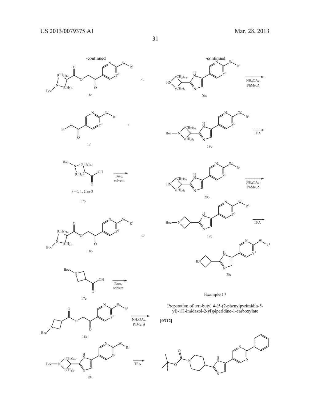 MULTIHETEROARYL COMPOUNDS AS INHIBITORS OF H-PGDS AND THEIR USE FOR     TREATING PROSTAGLANDIN D2 MEDIATED DISEASES - diagram, schematic, and image 32