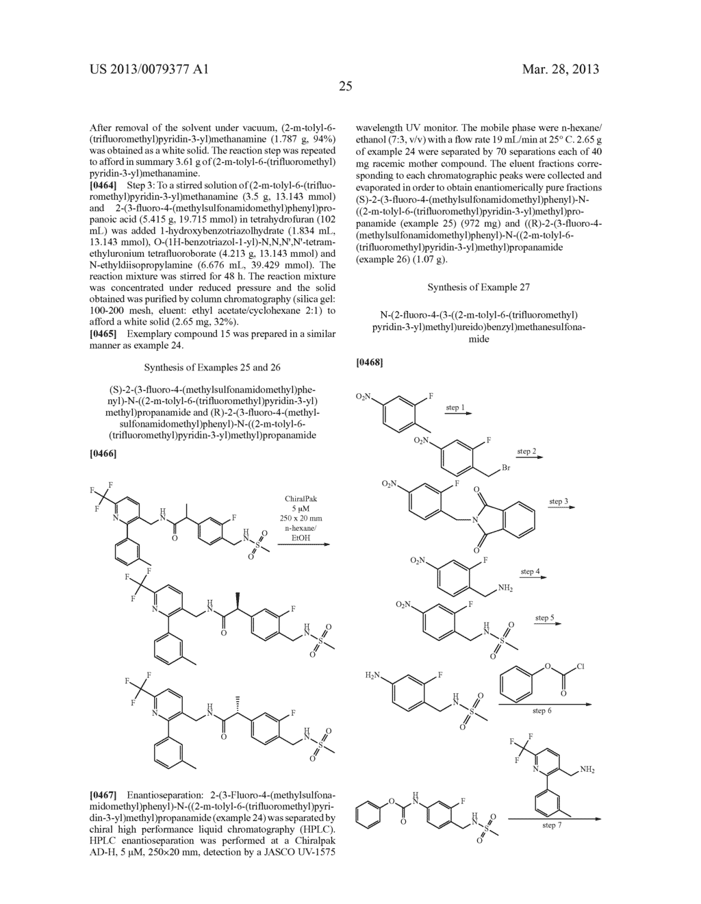 Aryl or N-heteroaryl Substituted Methanesulfonamide Derivatives as     Vanilloid Receptor Ligands - diagram, schematic, and image 26