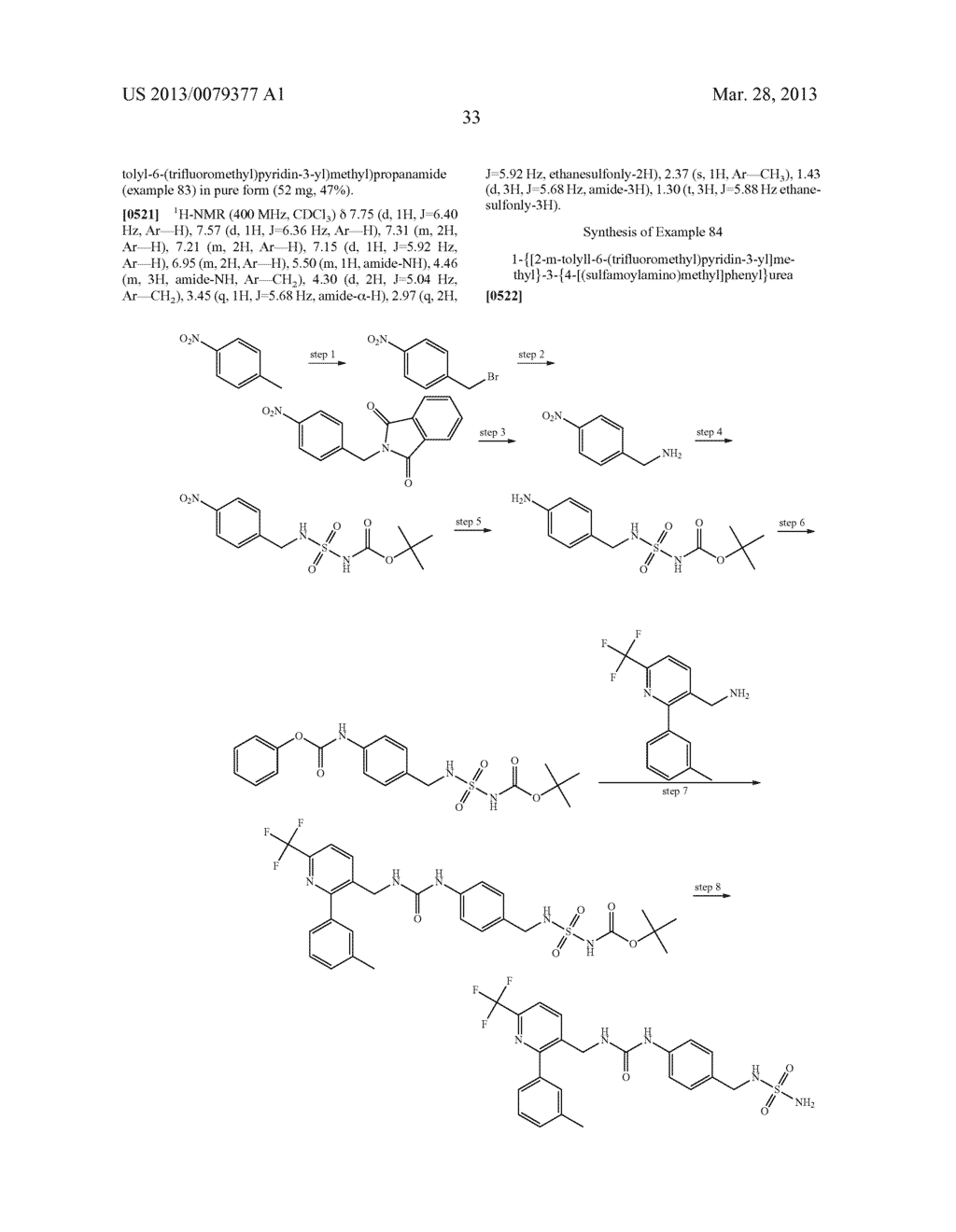 Aryl or N-heteroaryl Substituted Methanesulfonamide Derivatives as     Vanilloid Receptor Ligands - diagram, schematic, and image 34