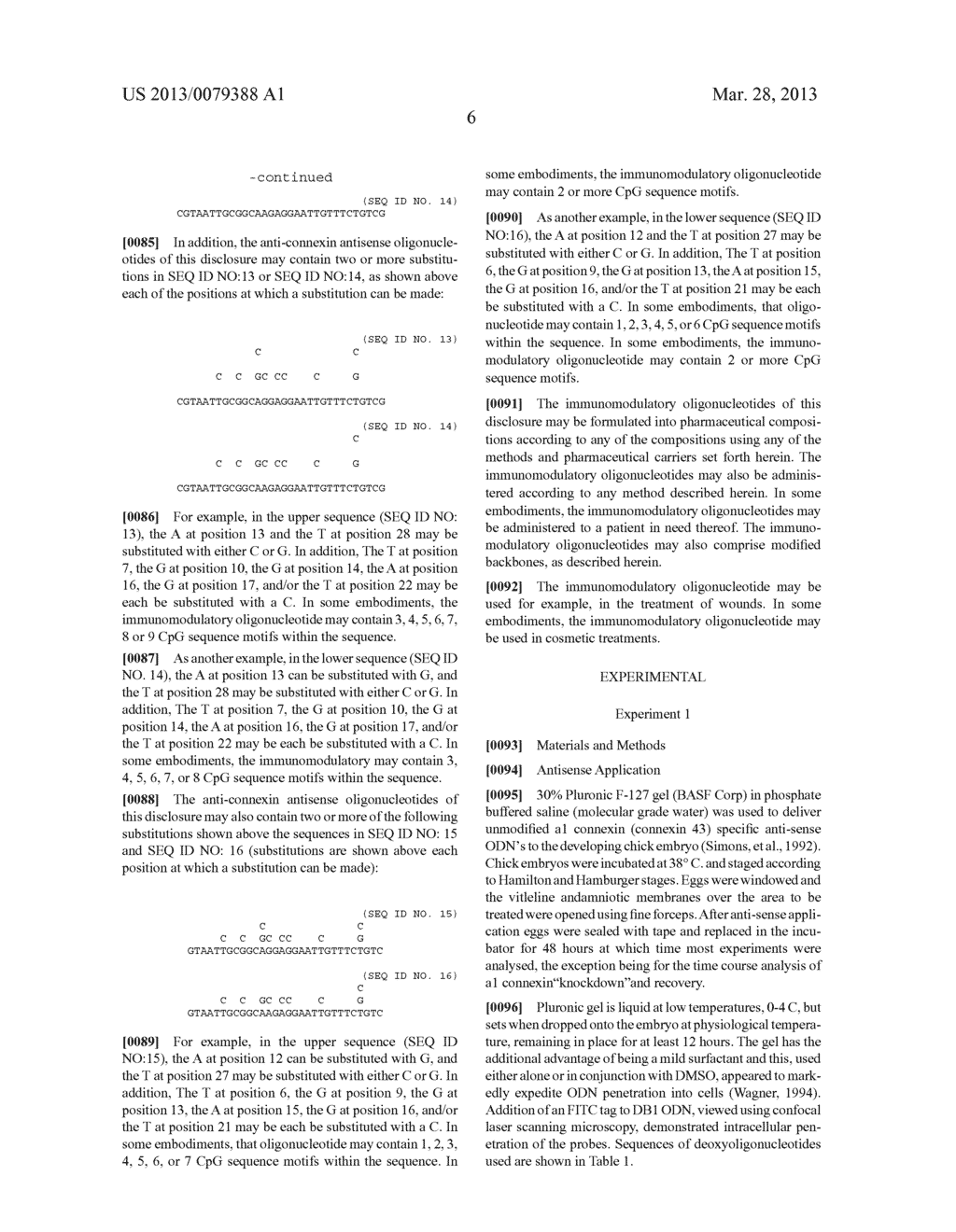 FORMULATIONS COMPRISING ANTISENSE NUCLEOTIDES TO CONNEXINS - diagram, schematic, and image 25